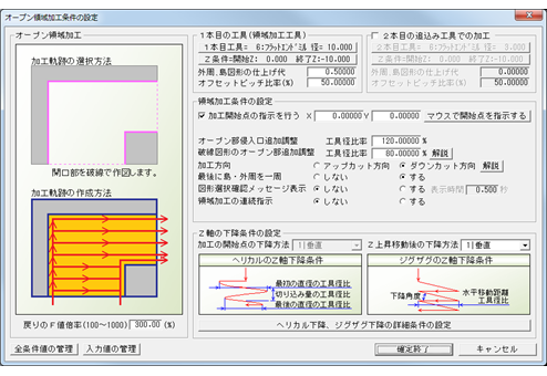 オープン領域